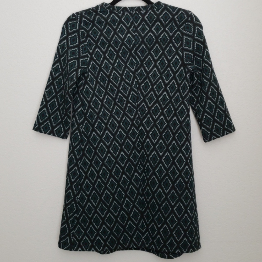 Textured Patterned Dress - Picture 3 of 3